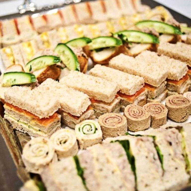 Assorted sandwiches for catering